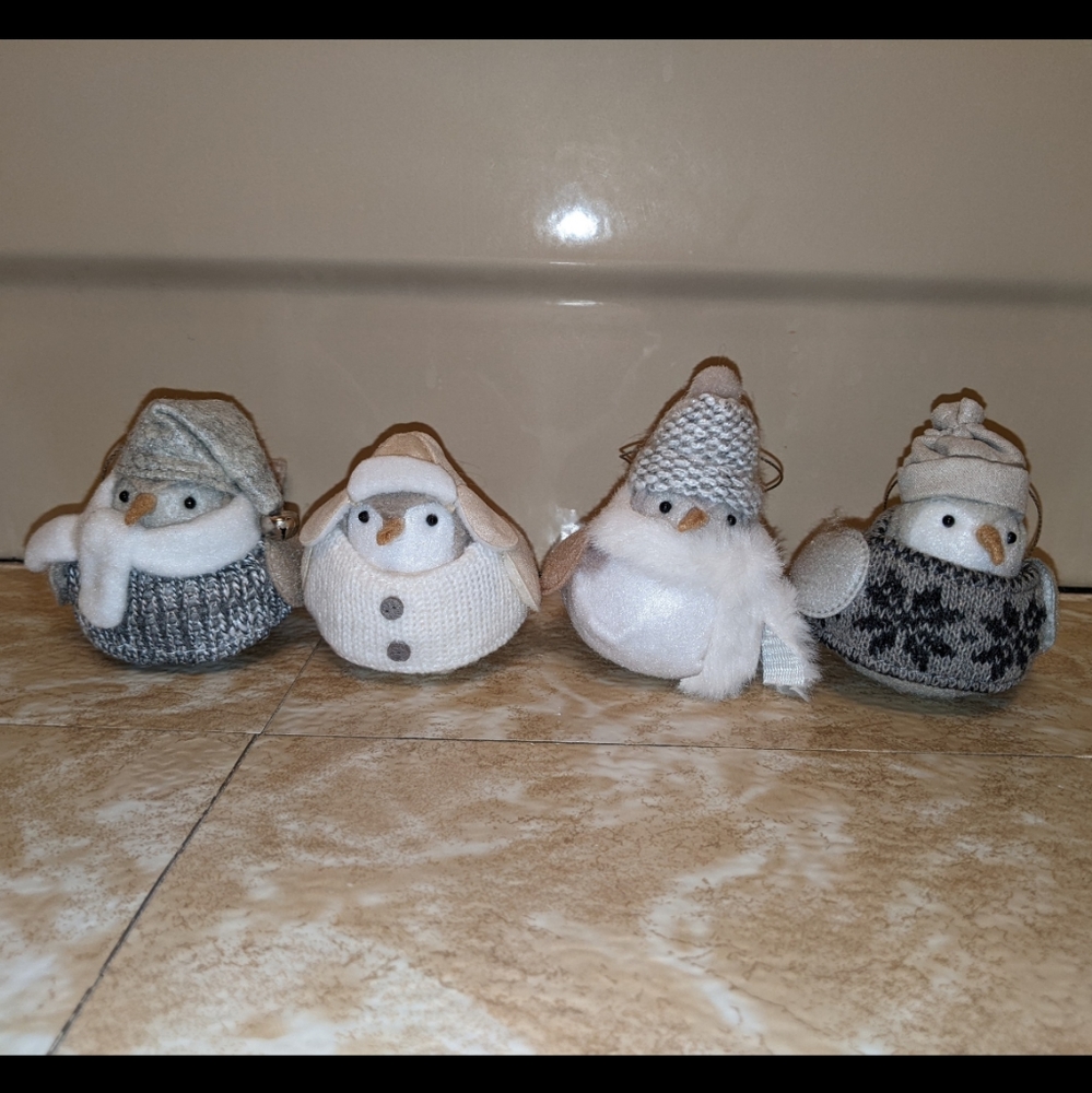 Target Spritz Winter Bird Ornaments